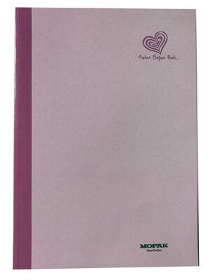 Mopak A4 Karton Kapak Defter, Kareli, 72 Yaprak - 2