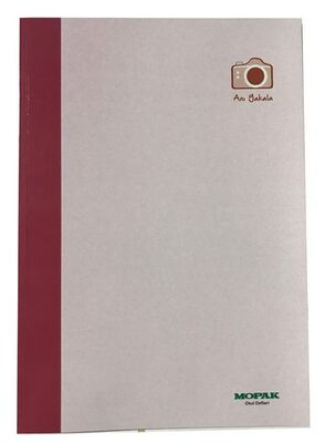 Mopak A4 Karton Kapak Defter, Kareli ,96 Yaprak - 13