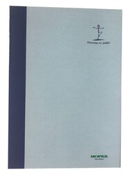 Mopak A4 Karton Kapak Defter, Kareli ,96 Yaprak M:8