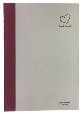 Mopak A4 Karton Kapak Defter, Kareli ,96 Yaprak - 9