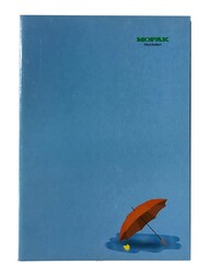 Mopak A5 Karton Kapak Defter, Kareli, 60 Yaprak M:4