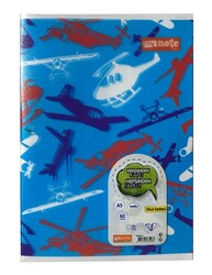 Mynote A5 PP Kapak Defter, Kareli 60 Yaprak