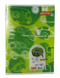Mynote A5 PP Kapak Defter, Kareli 60 Yaprak M:2