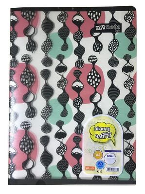 Mynote Hafif Yaprak Metod Defter PP Kapak Çizgili 60 Yaprak - 1