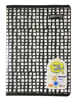 Mynote Hafif Yaprak Metod Defter PP Kapak Kareli 60 Yaprak - 3