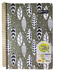 Mynote Hafif Yaprak Metod Defter Spiralli PP Kapak Çizgili 120 Yaprak
