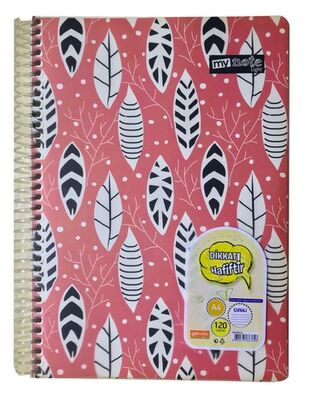 Mynote Hafif Yaprak Metod Defter Spiralli PP Kapak Çizgili 120 Yaprak - 4