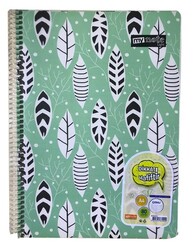 Mynote Hafif Yaprak Metod Defter Spiralli PP Kapak Çizgili 80 Yaprak M:4