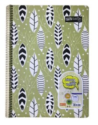 Mynote Hafif Yaprak Metod Defter Spiralli PP Kapak Kareli 80 Yaprak M:3