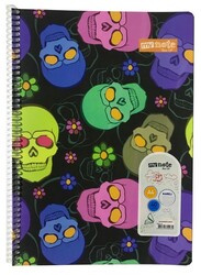 Mynote Metod Defter Spiralli PP Kapak Kareli 40 Yaprak