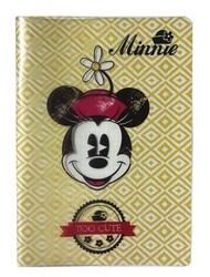 Mynote Minnie Mouse 18,5x26 cm PP Kapak Defter Kareli 40 Yaprak M:1