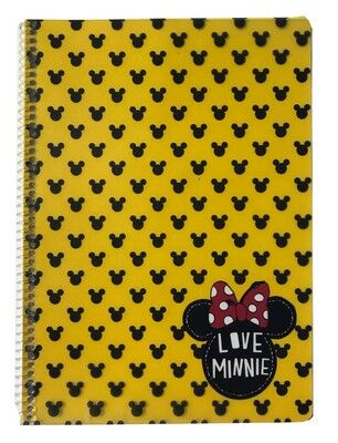 Mynote Minnie Mouse A4 PP Kapak Spiralli Defter Kareli 80 Yaprak - 2