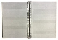 Notte A4 Spiralli Sert Kapak 5 Konulu (5 Çizgili) Defter 150 Yaprak - 3