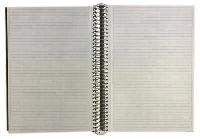 Notte A4 Spiralli Sert Kapak 5 Konulu (5 Çizgili) Defter 150 Yaprak - 3