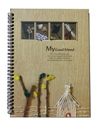 Onas 19x26 cm Sert Kapak Spiralli Defter Kareli 60 Yaprak