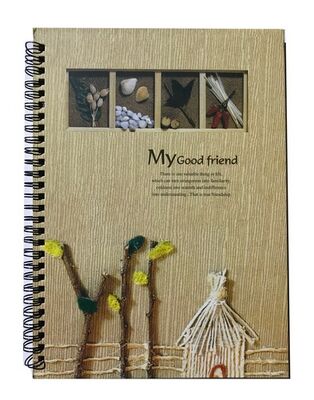 Onas 19x26 cm Sert Kapak Spiralli Defter Kareli 60 Yaprak - 1