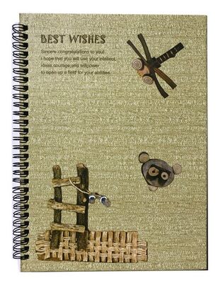 Onas 19x26 cm Sert Kapak Spiralli Defter Kareli 60 Yaprak - 2