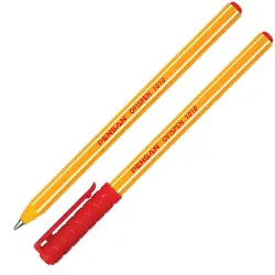 Pensan 1010 Ofispen Tükenmez Kalem, 1 mm, Kırmızı 