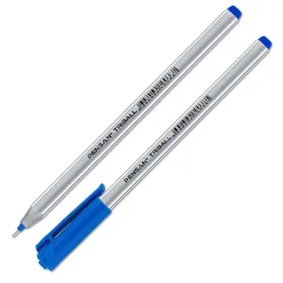 Pensan Triball Tükenmez Kalem, 1 mm, Mavi - 1