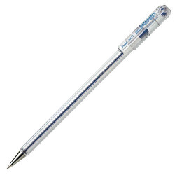 Pentel BK77 Çelik Uç Tükenmez Kalem, 0.7 mm, Mavi
