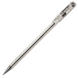 Pentel BK77 Çelik Uç Tükenmez Kalem, 0.7 mm, Siyah