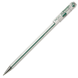 Pentel BK77 Çelik Uç Tükenmez Kalem, 0.7 mm, Yeşil