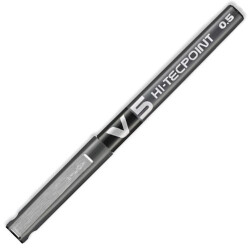 Pilot V5 İğne Uçlu Roller Kalem, Siyah