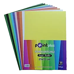 Point 25 x 35 cm Fon Kartonu 10 Renk