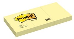 Post-it  653 Yapışkanlı Not Kağıdı 38x51 mm 100 Yaprak 3 lü