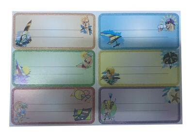 Pritt Kids Art Simli Okul Etiketi 2 Yaprak - 6 ad - 2
