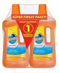 Pronto Ahşap Temizleyici Eko Paket 750+750 ml