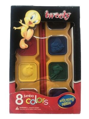 Pronto Tweety Sulu Boya, Büyük Boy, 8 Renk - 1