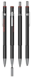 Rotring 300 Mekanik Kurşun Kalem, Siyah 2.0 mm - 4