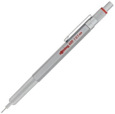 Rotring 600 Mekanik Kurşun Kalem, Krom 0.5 mm - 1