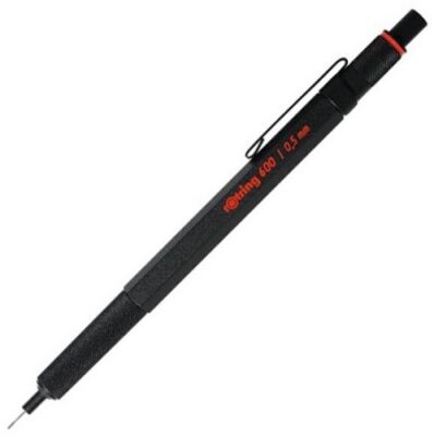 Rotring 600 Mekanik Kurşun Kalem, Siyah 0.5 mm - 1