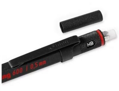 Rotring 600 Mekanik Kurşun Kalem, Siyah 0.5 mm - 4
