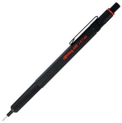 Rotring 600 Mekanik Kurşun Kalem, Siyah 0.7 mm - 1