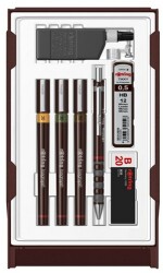 Rotring 800 Mekanik Kurşun Kalem, Krom 0.7 mm - 2