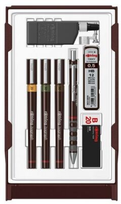 Rotring 800 Mekanik Kurşun Kalem, Krom 0.7 mm - 2