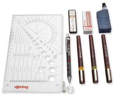 Rotring 800 Mekanik Kurşun Kalem, Krom 0.7 mm - 4