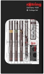 Rotring Isograph College Set (0.2-0.3-0.5 mm) + 0.5 mm Tikky Versatil 