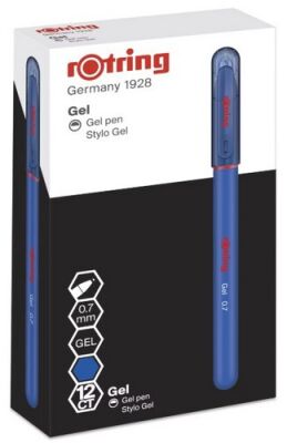 Rotring Jel Mürekkepli Kalem, Mavi 0.7 mm - 2