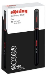 Rotring Jel Mürekkepli Kalem, Siyah 0.7 mm - 2