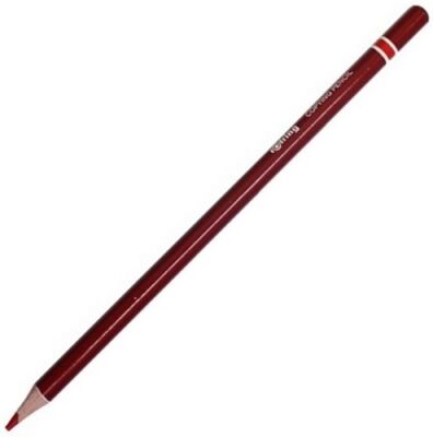 Rotring Kurşun Başlık Kopya Boya Kalemi Kırmızı - 1