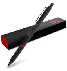 Rotring Rapid Pro Mekanik Kurşun Kalem, Siyah 0.7 mm - 2