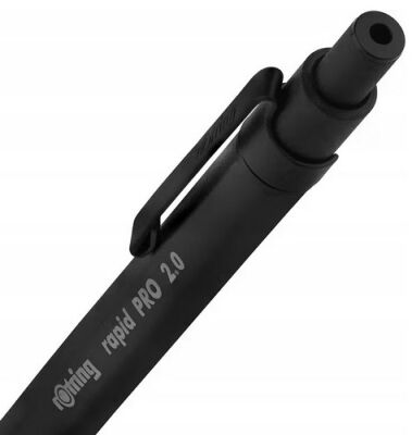 Rotring Rapid Pro Mekanik Kurşun Kalem, Siyah 2.0 mm - 4