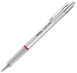 Rotring Rapid Pro Tükenmez Kalem, Tekli Kutu Krom 