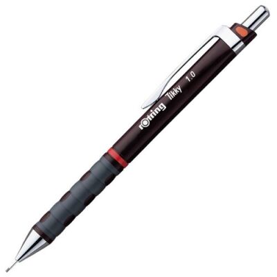 Rotring Tikky Mekanik Kurşun Kalem, Bordo 0,9 mm - 1