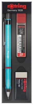 Rotring Visuclick Versatil+Min+Silgi Okul Seti, Mavi 0.7 mm - 1
