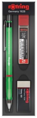 Rotring Visuclick Versatil+Min+Silgi Okul Seti, Yeşil  0.7 mm - 1